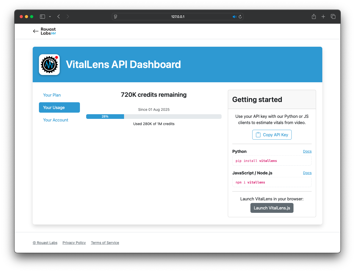 Updates: New API Plans, Checkout & Dashboard
